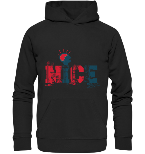 Mode mit Message: ‚Be Nice‘ Hoodie