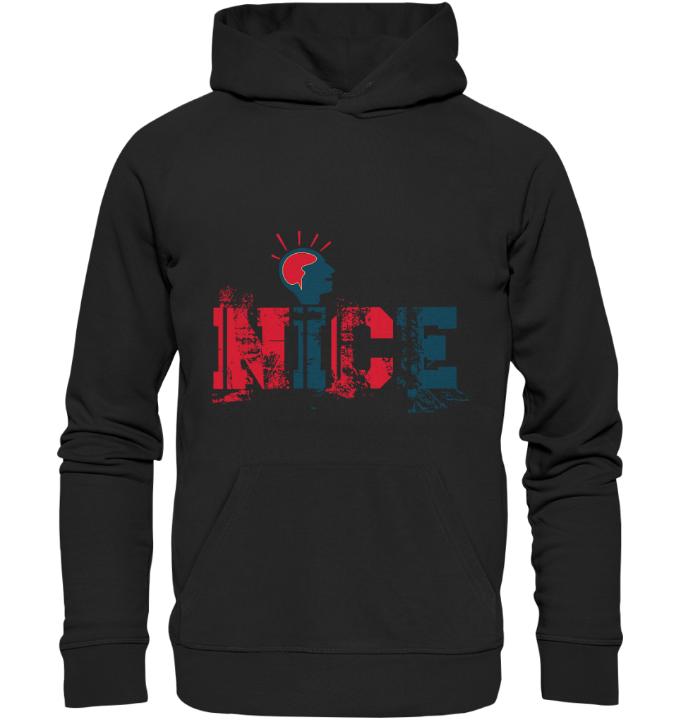 Mode mit Message: ‚Be Nice‘ Hoodie